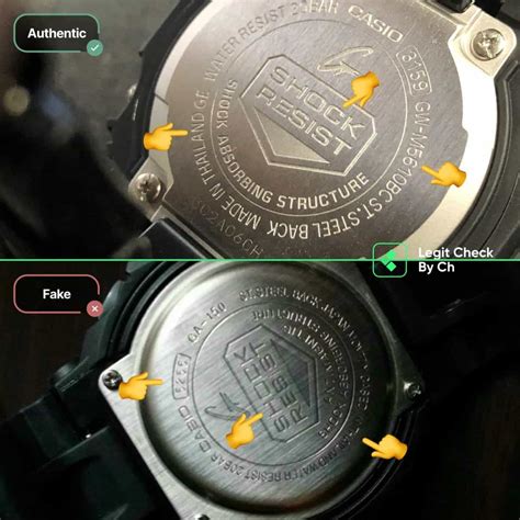 original casio watch vs fake|casio authenticity check.